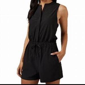 32 Degrees Black Sleeveless Jumpsuit (C) NWT